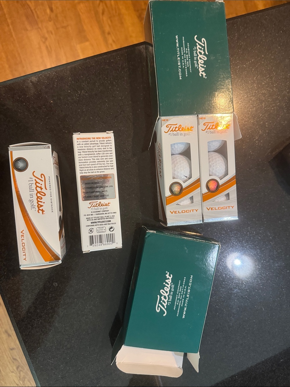 Titleist Velocity Golf Balls - Torrey Pines